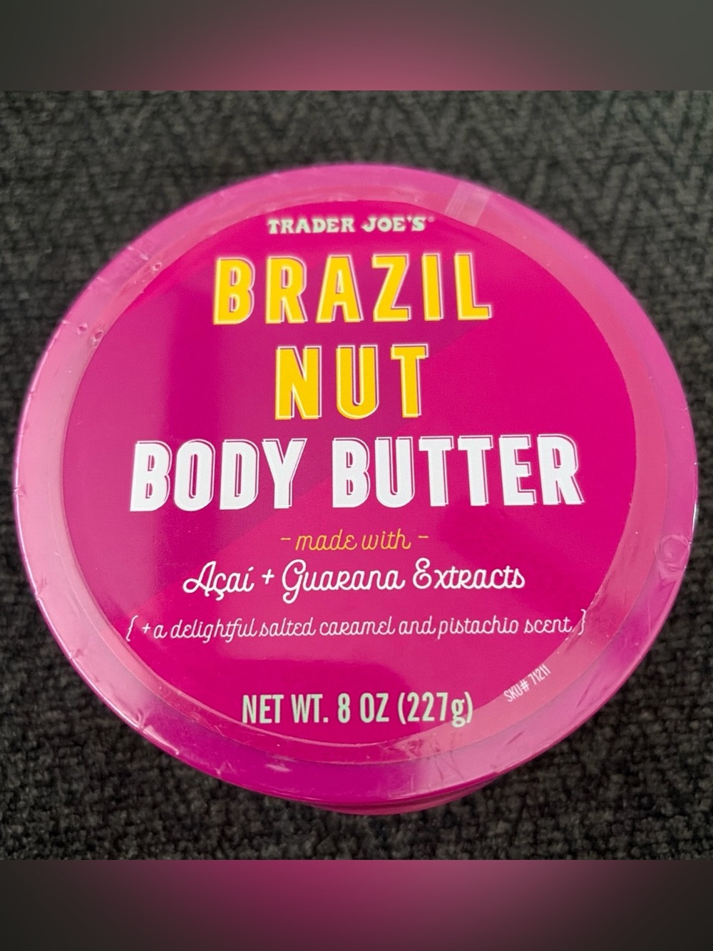 Trader Joe’s Brazil Nut Body Butter 8oz -NEW 2025 & SEALED- Limited Item